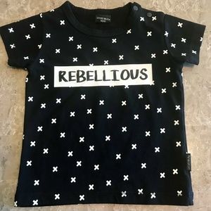 GENTLY USED "REBILLIOUS" SHIRT